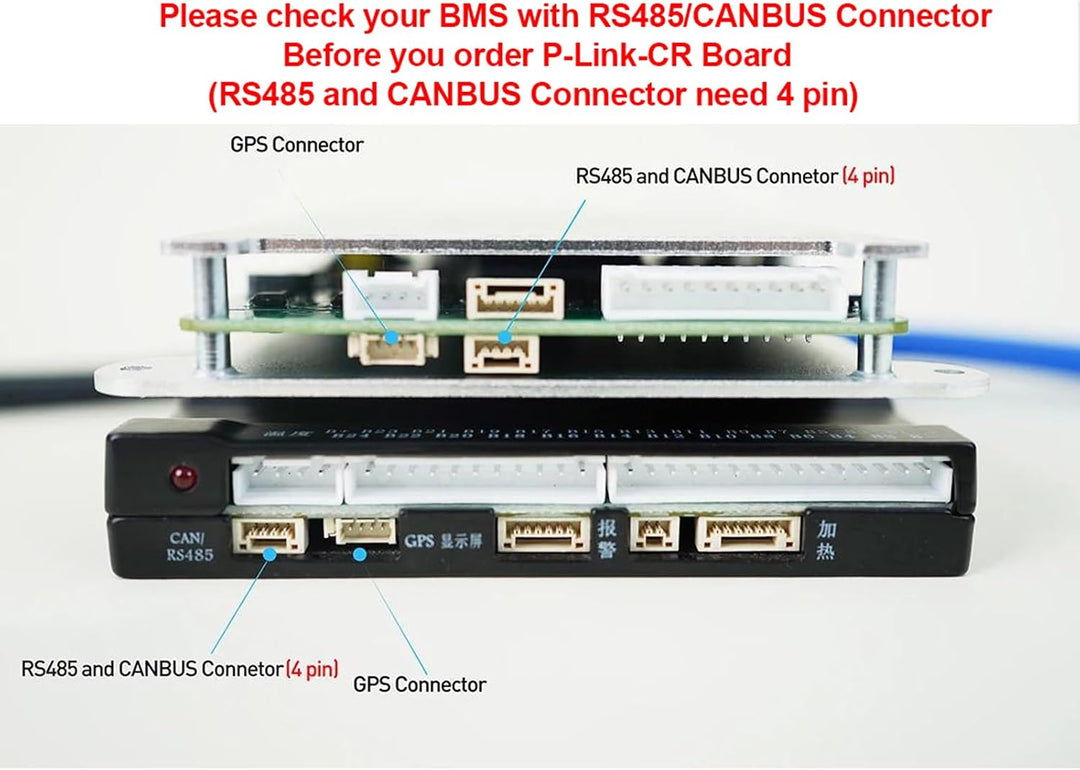 JKBMS P-Link-CR V2.0 Communication Interface Board for Smart BMS Parallel Connection RS485 CAN GPS E
