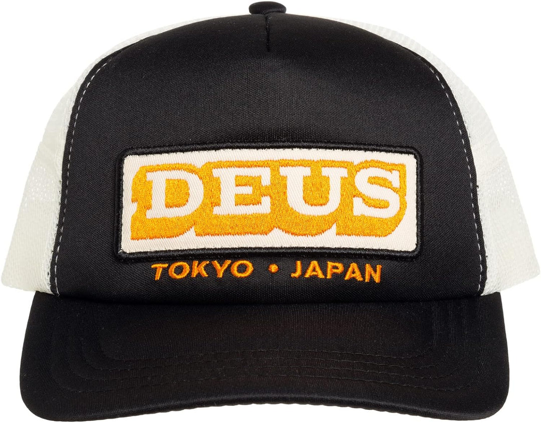 Deus Redline Trucker Cap - Black