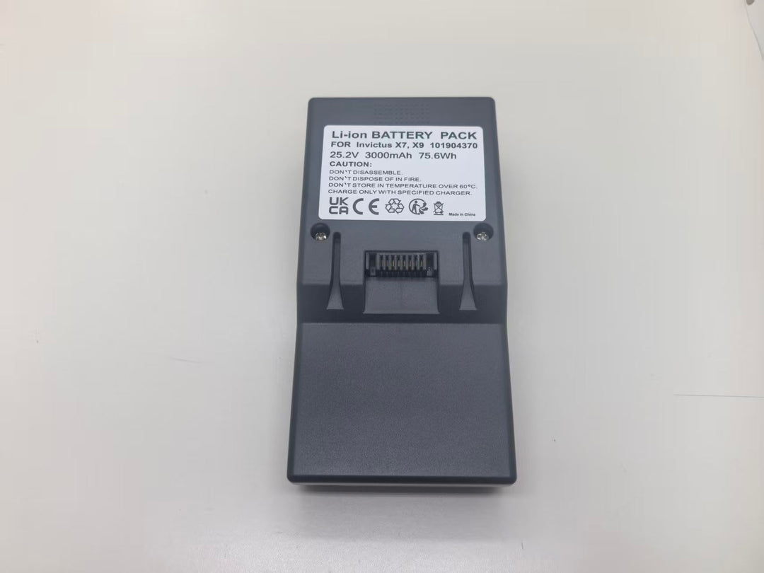 25.2V 3000mAh Li-Ion akku für Genius Invictus X7 X7-01 X9 X9-01 A8 A9 Staubsauger,Ersatz für Modell