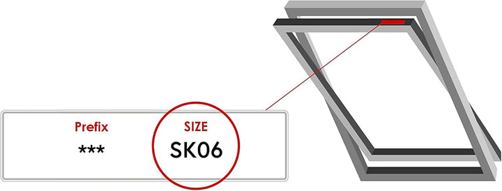 Bloc Skylight Rollo für Velux Dachfenster Blockout, weiss, SK06 SK06 Für Velux Dachfenster White, SK