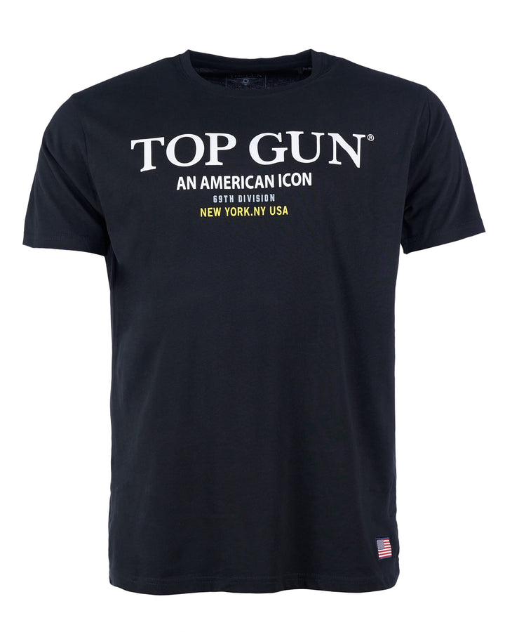 Top Gun Herren T-Shirt Tg20213002 M Schwarz, M Schwarz