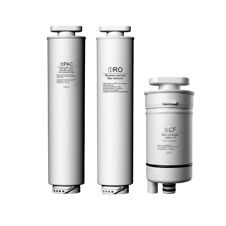 BEM 3er-SET Ersatzfilter (RO, PAC und CF) für BEM Luna Wasserfilteranlage