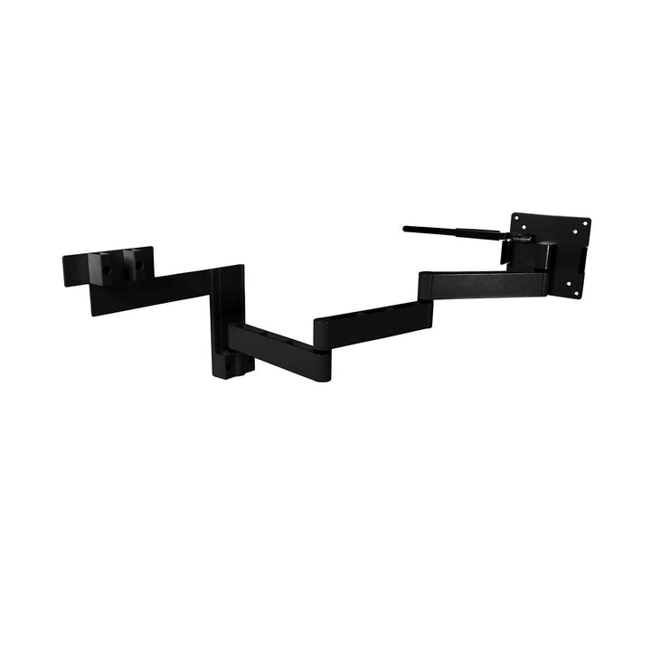 Caratec Flex CFW400AS TV-Wandhalter mit 4 Drehpunkten, schwarz ideal für Wohnwagen und Wohnmobile