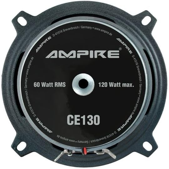 AMPIRE Koaxial-Lautsprecher ohne Grill, 13cm - CP130