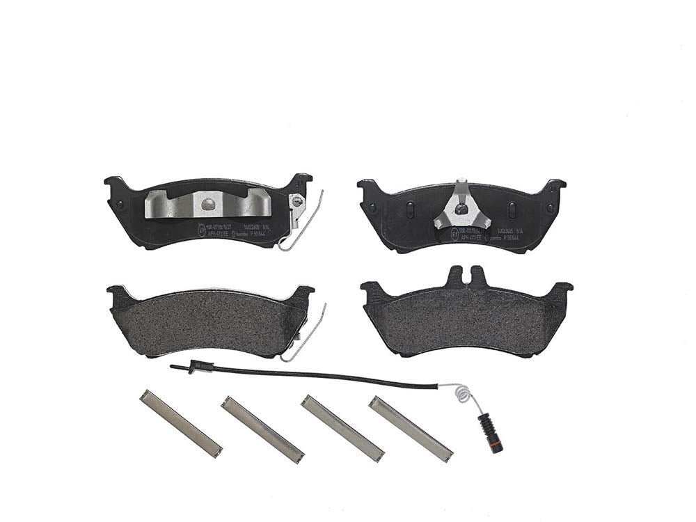 Brembo P 50 044 Bremsbelagsatz, Scheibenbremse - (4-teilig)