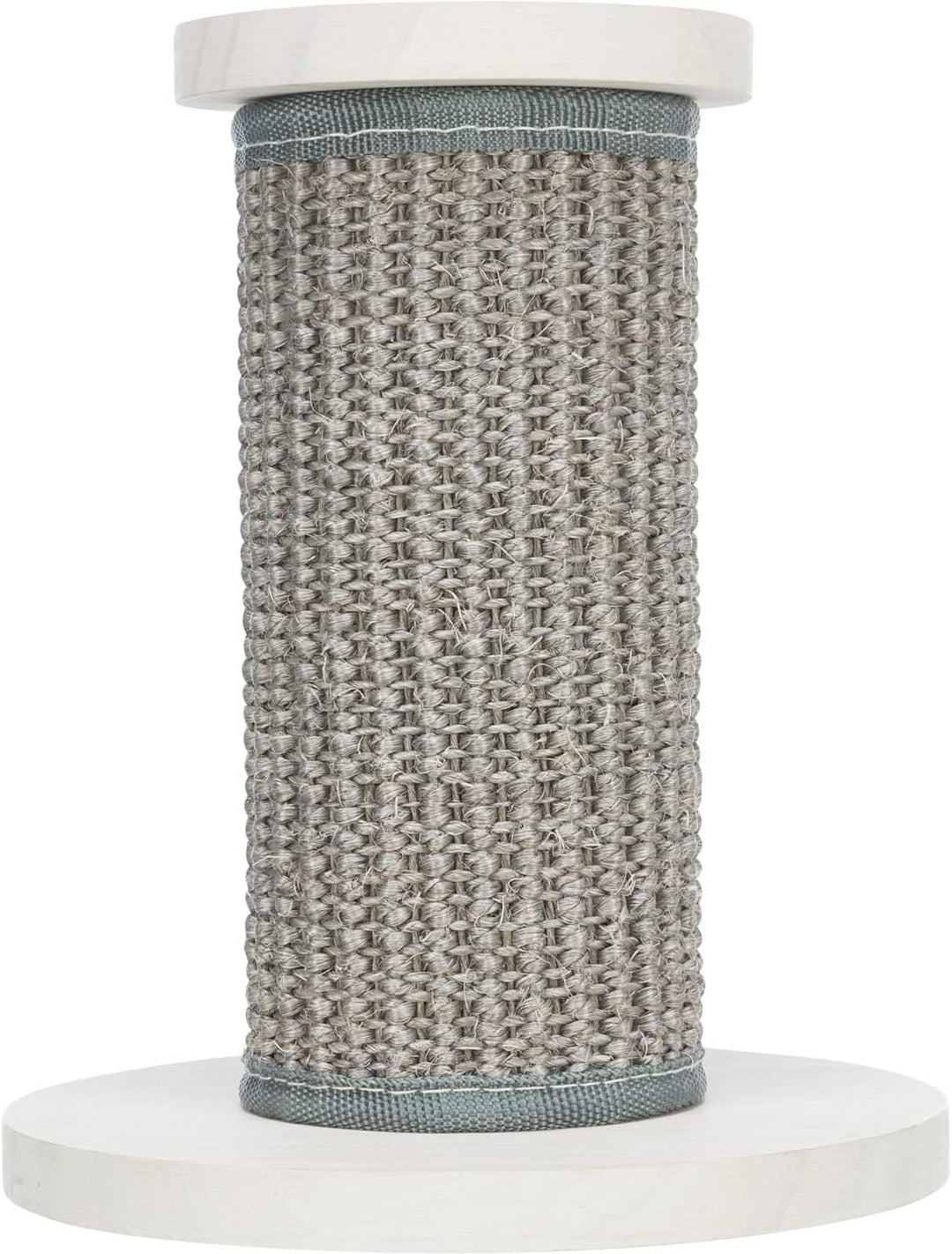 TRIXIE Kletterstufe zur Wandbefestigung, Sisal/Holz, Grau, Katze, 18x18x22 cm, Innenbereich