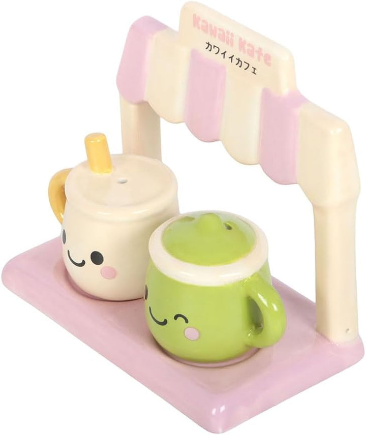 Kawaii Latte Salt and Pepper Shakers