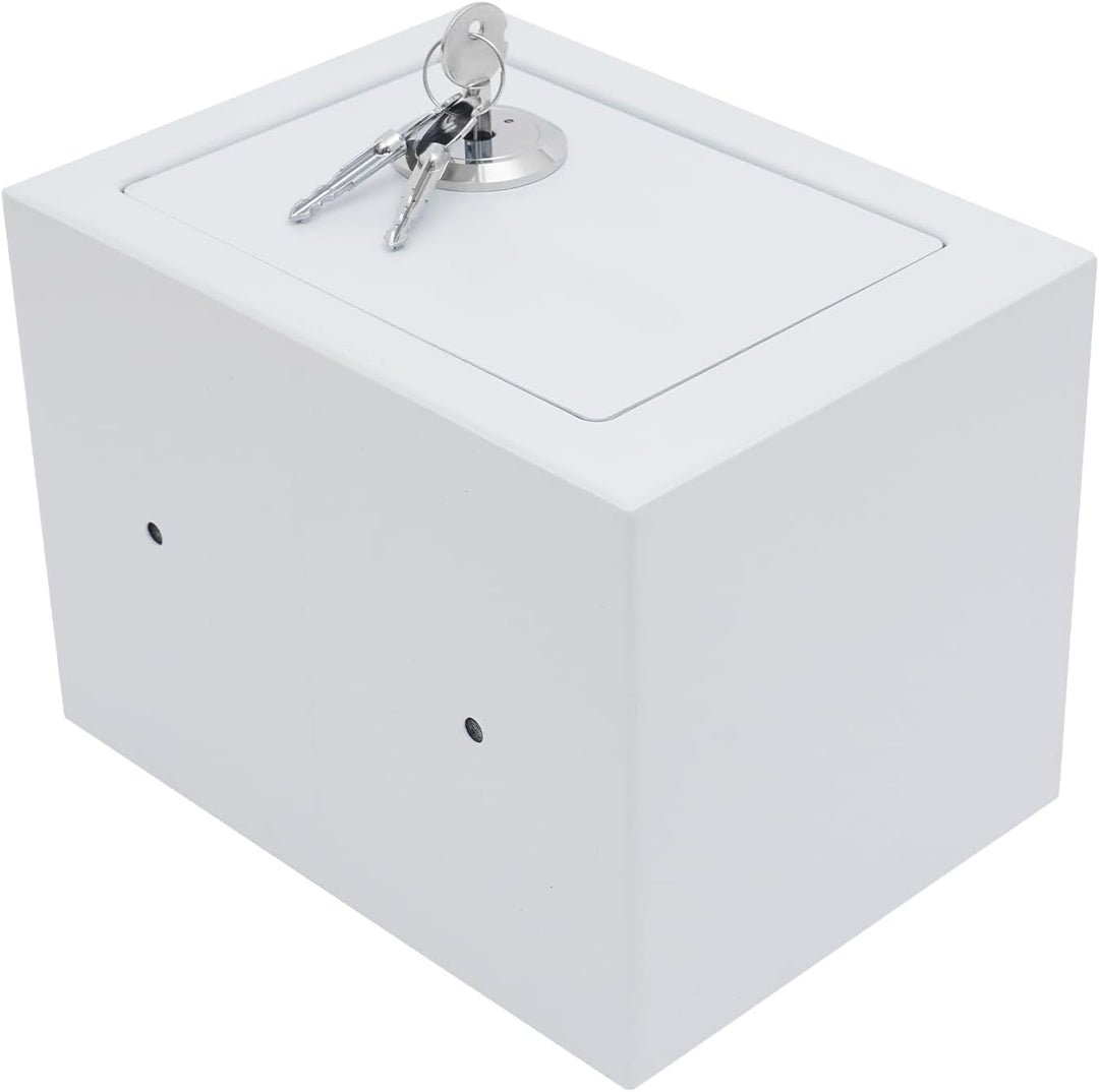 Tresor Safe mit Einwurfschlitz – Spartresor aus Stahl (4,6L) – Münzbetrieben, Mechanisches Schlüssel