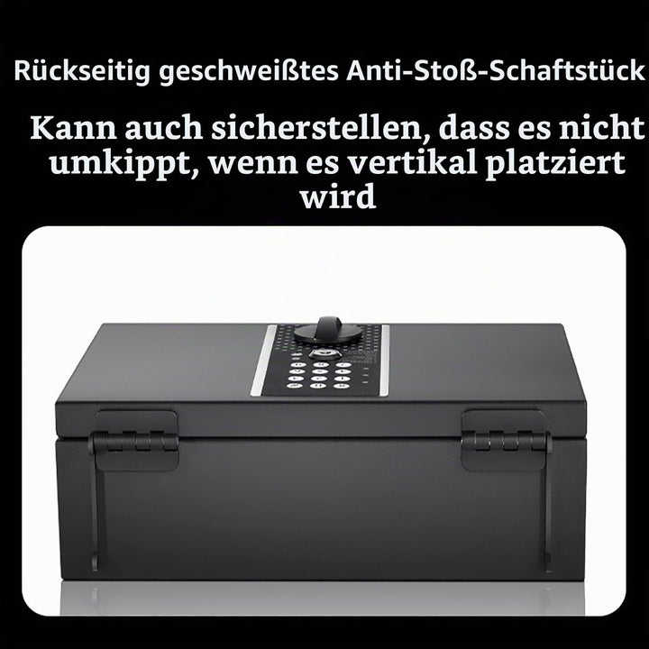 Geldkassette Feuerfest Wasserdicht, Feuerfeste Dokumentenbox, Tresor Feuerfest mit Zahlenschloss &amp; S