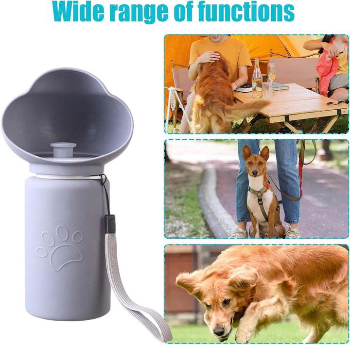 Tragbare -Wasserflasche – Hunde-Wasserflaschen zum grau B, grau B