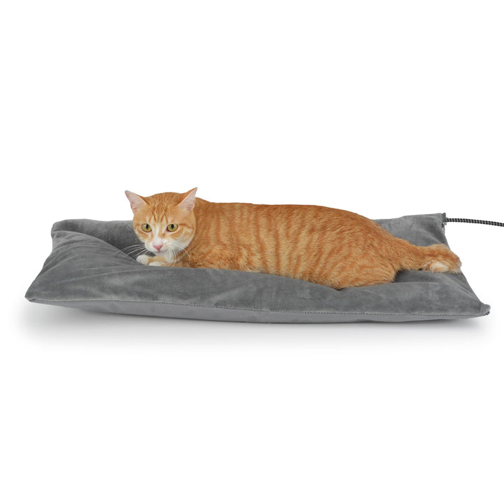 Outdoor Heizkissen für Katze &amp; Hund, Konstante Wärme, Wasserfest, 70×40 cm L, L