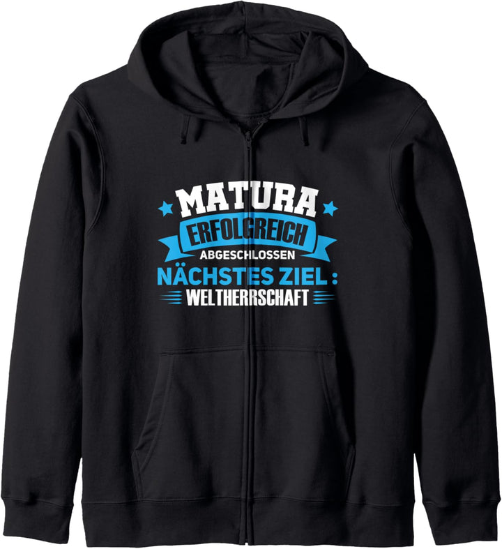 Matura Bestanden Prüfung Kapuzenjacke