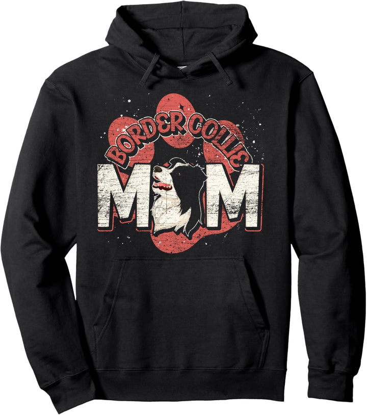 Border Collie Mama Hundefreund Hund Muttertag Border Collie Pullover Hoodie