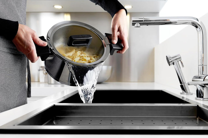 Woll Concept Kochtopf mit Deckel - Induktiv -, Ø 20 cm, 11 cm hoch, 3,4l - Geeignet für alle Herdart