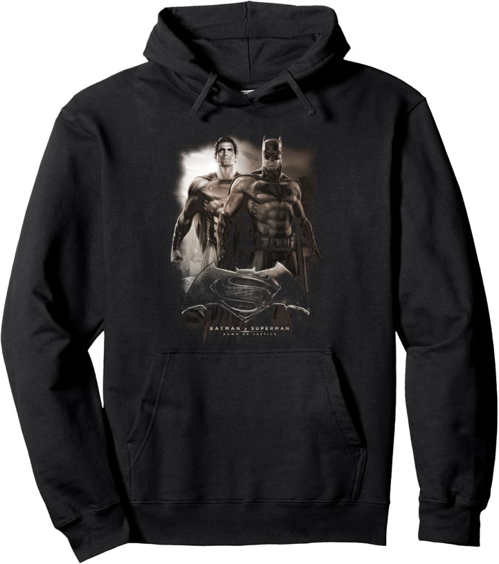 Batman v Superman Sepia Dawn Pullover Hoodie