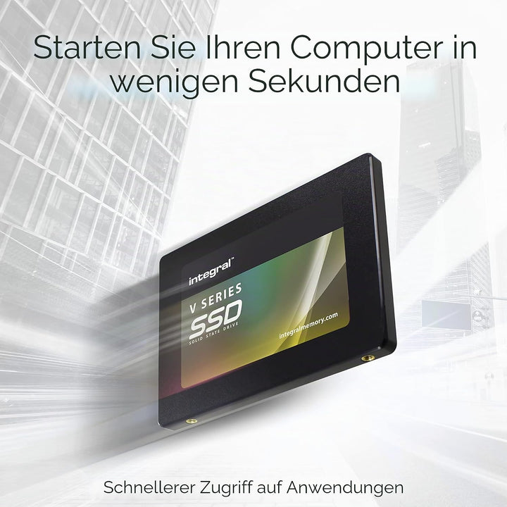 Integral V Series 2 1TB SSD SATA III 2.5 Internal SSD, bis zu 520MB/S Lesen 470MB/S Schreiben 1TB V2