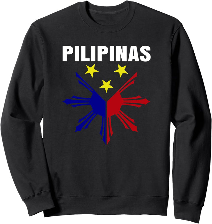 Pinoy Pilipinas Flagge Sweatshirt