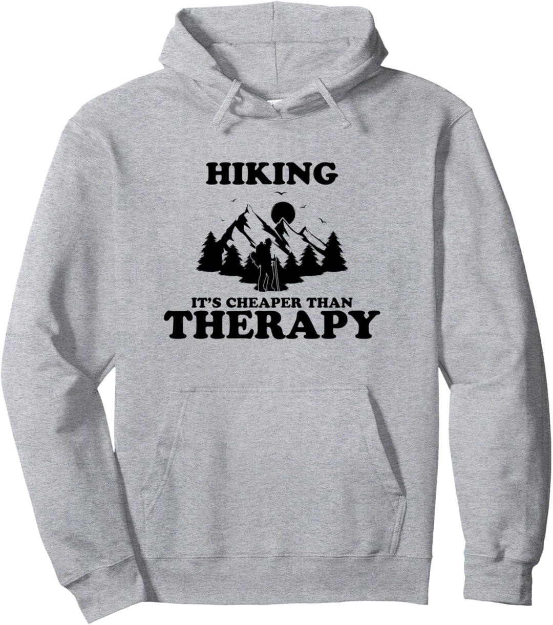 HIKING Berg Spruch Wandern Bergsteiger Motive Pullover Hoodie