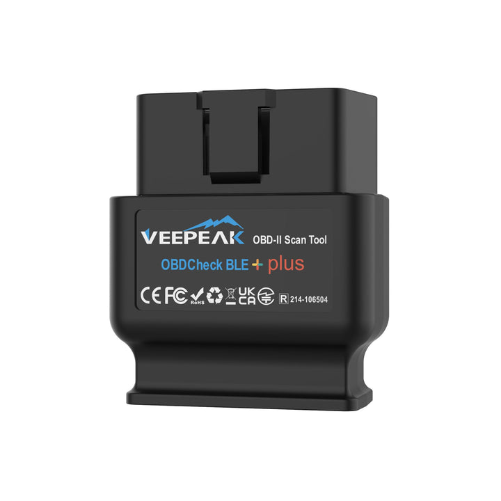 Veepeak OBDCheck BLE+ Bluetooth OBD II EOBD Diagnosegerät Adapter Stecker Auto Diagnose Scanner für