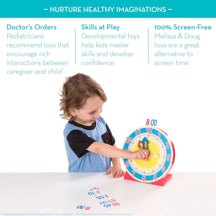 Melissa &amp; Doug® Turn &amp; Tell Clock