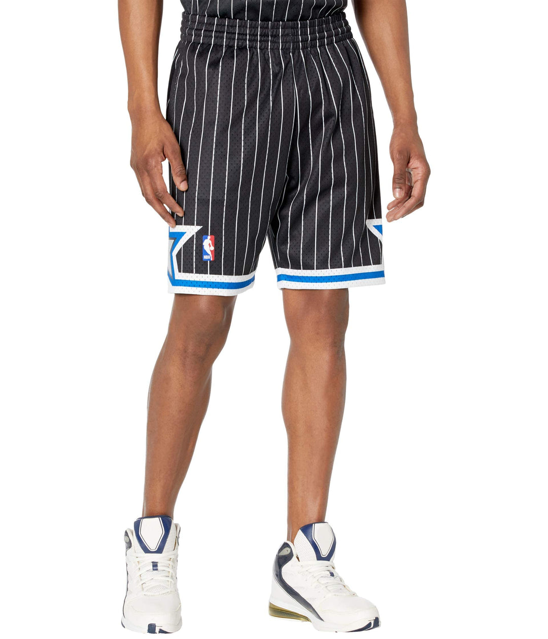 Mitchell &amp; Ness Swingman Shorts 2.0 - O. Magic, Black L Schwarz, L Schwarz