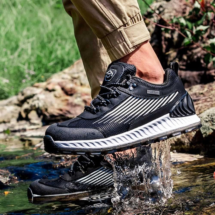 Idea Frames Herren Damen Wanderschuhe Wasserdicht Outdoor Anti-Rutsch Wanderstiefel Sportlich Bequem