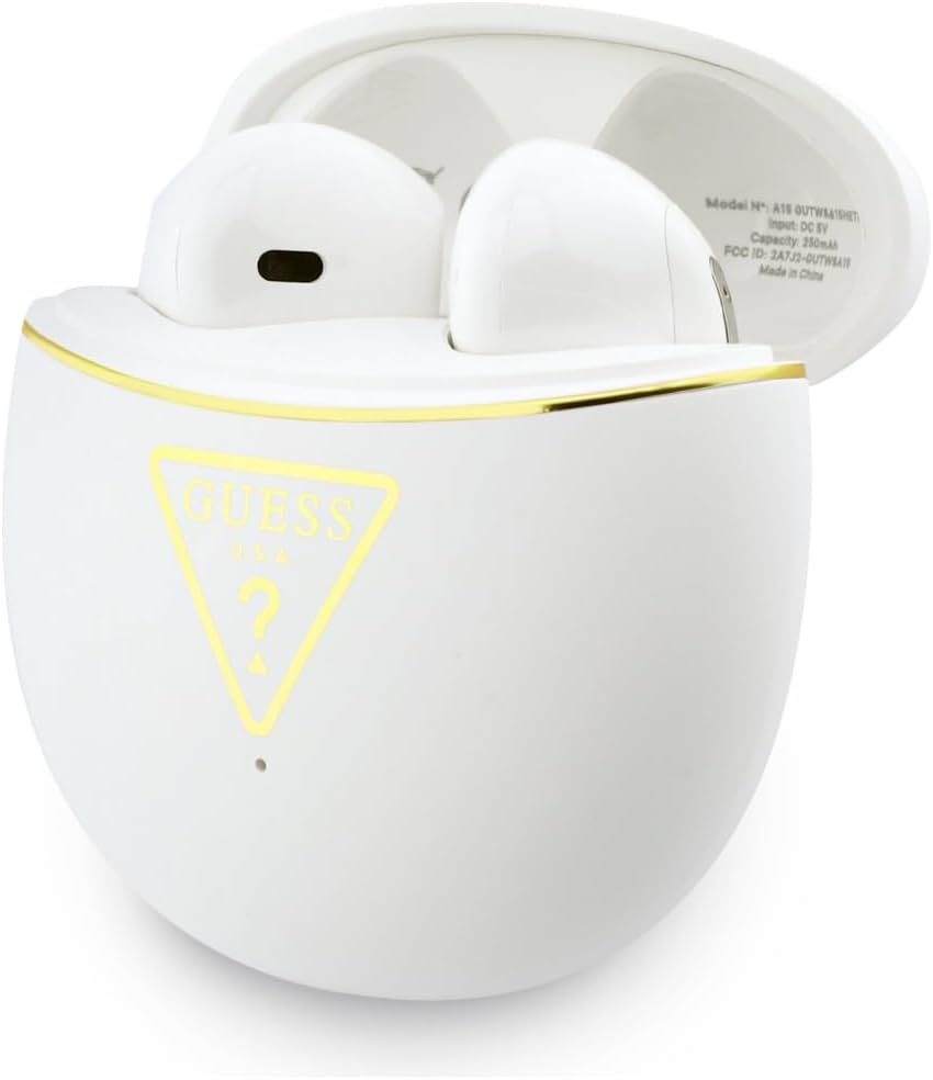 CG MOBILE Guess Gold Line Triangle TWS-Kopfhörer (Weiss)