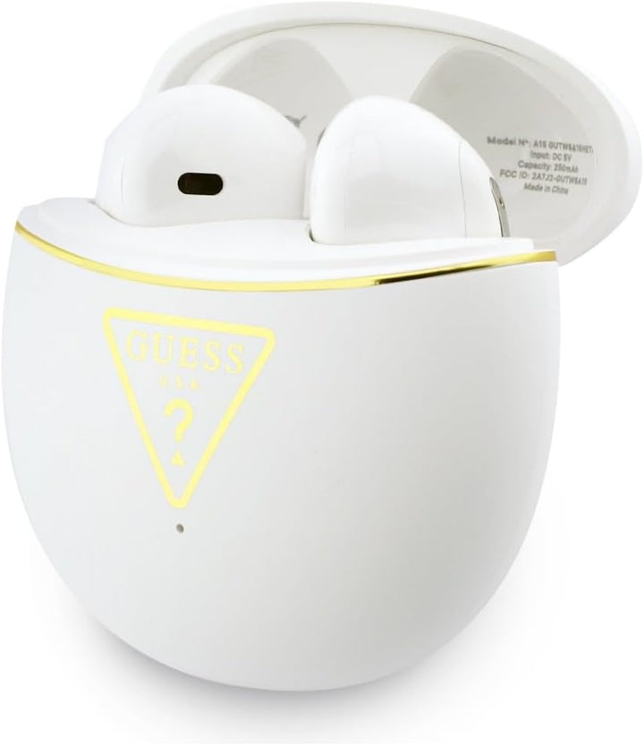 CG MOBILE Guess Gold Line Triangle TWS-Kopfhörer (Weiss)
