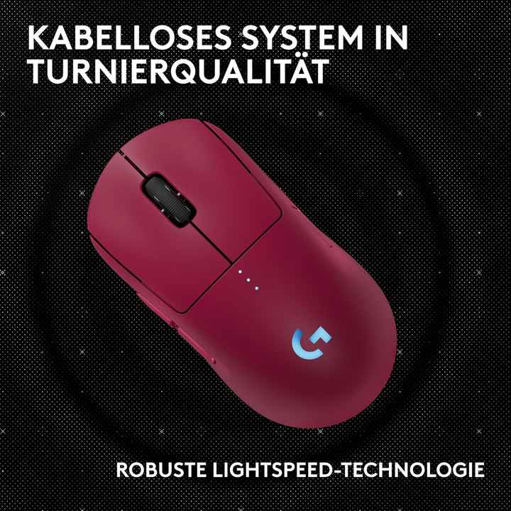 Logitech G PRO 2 LIGHTSPEED kabellose Gaming-Maus für Rechts- oder Linkshänder, mit bis zu 4 anpassb