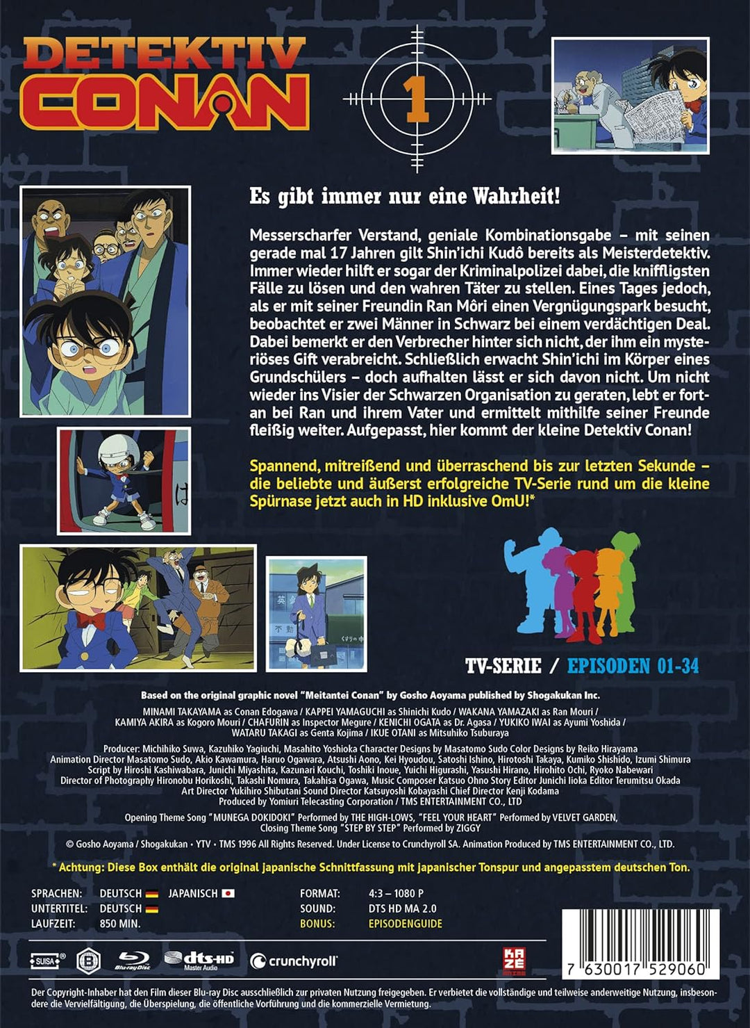 Detektiv Conan - TV-Serie - Vol.1 - [Blu-ray], Blu-ray