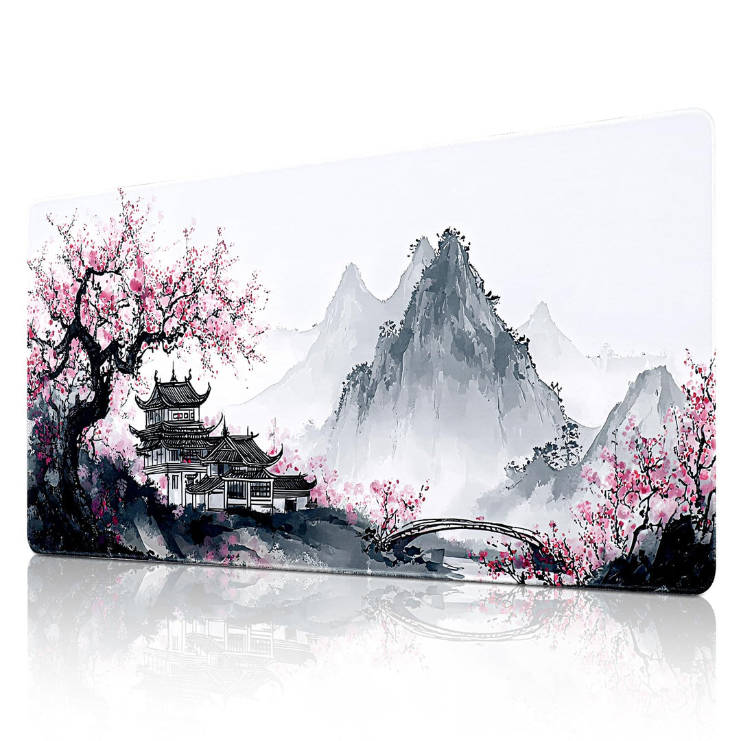 Mauspad XXL, Grosses Mouspad 900x400mm, Gaming Mausepad Improved Precision and Speed, Mousepad mit V