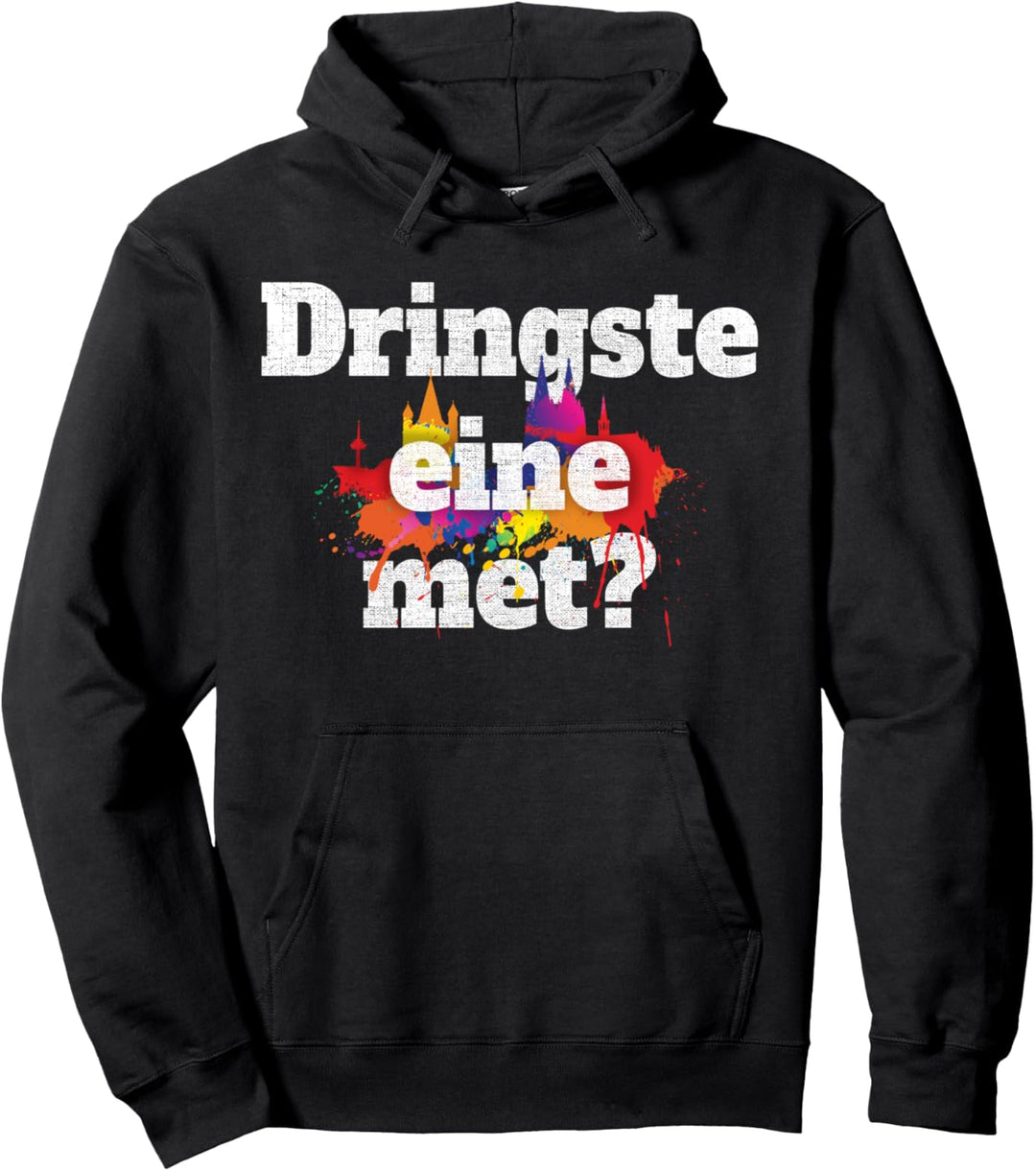 Drinkste Ene Met Kölner Grundgesetz Karneval Köln Kölsch Pullover Hoodie