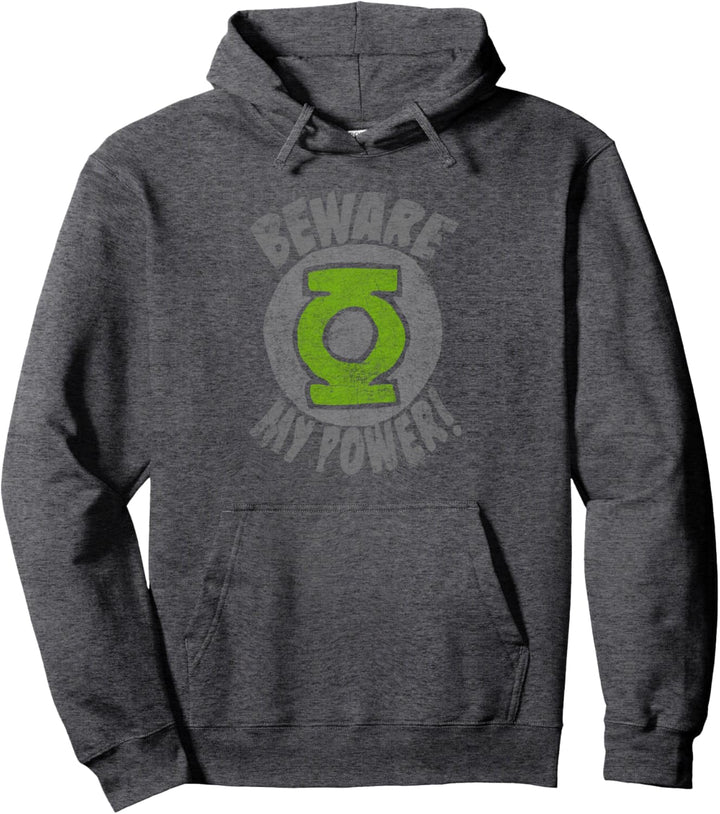 Green Lantern Beware Pullover Hoodie