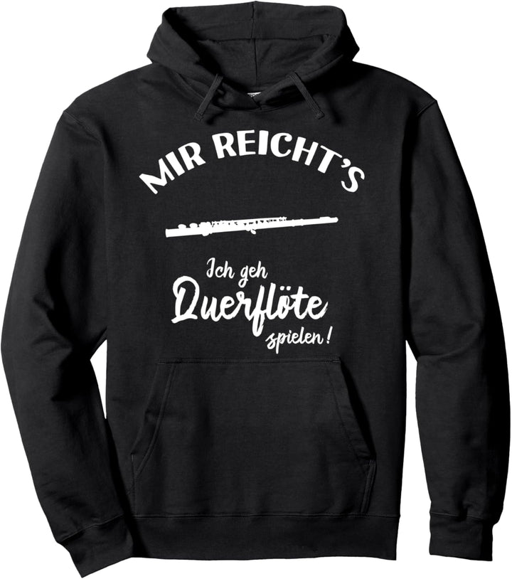 Ich geh Querflöte spielen! - Lustiges Querflötist Pullover Hoodie