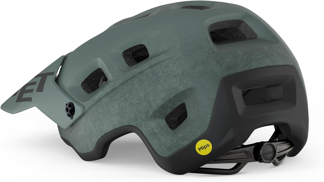 MET Terranova MIPS Helm grün/schwarz
