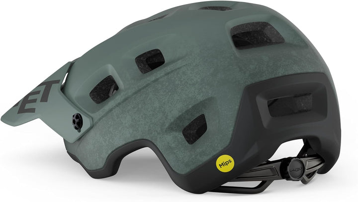 MET Terranova MIPS Helm grün/schwarz
