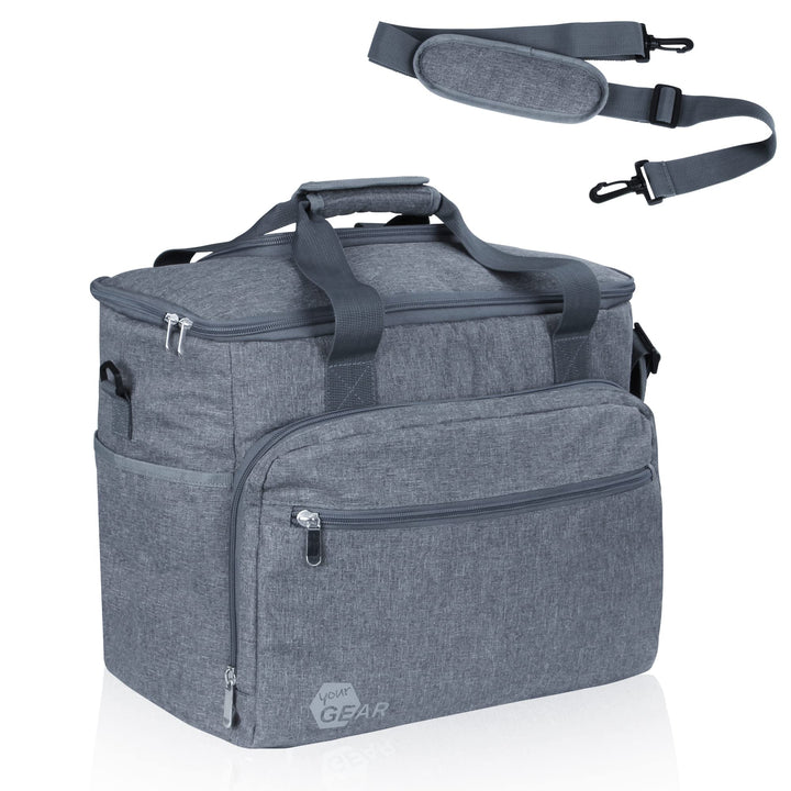 your GEAR Faltbare Kühltasche Cavoli – Isoliertasche mit 30 Liter Volumen – Grosse Picknicktasche mi