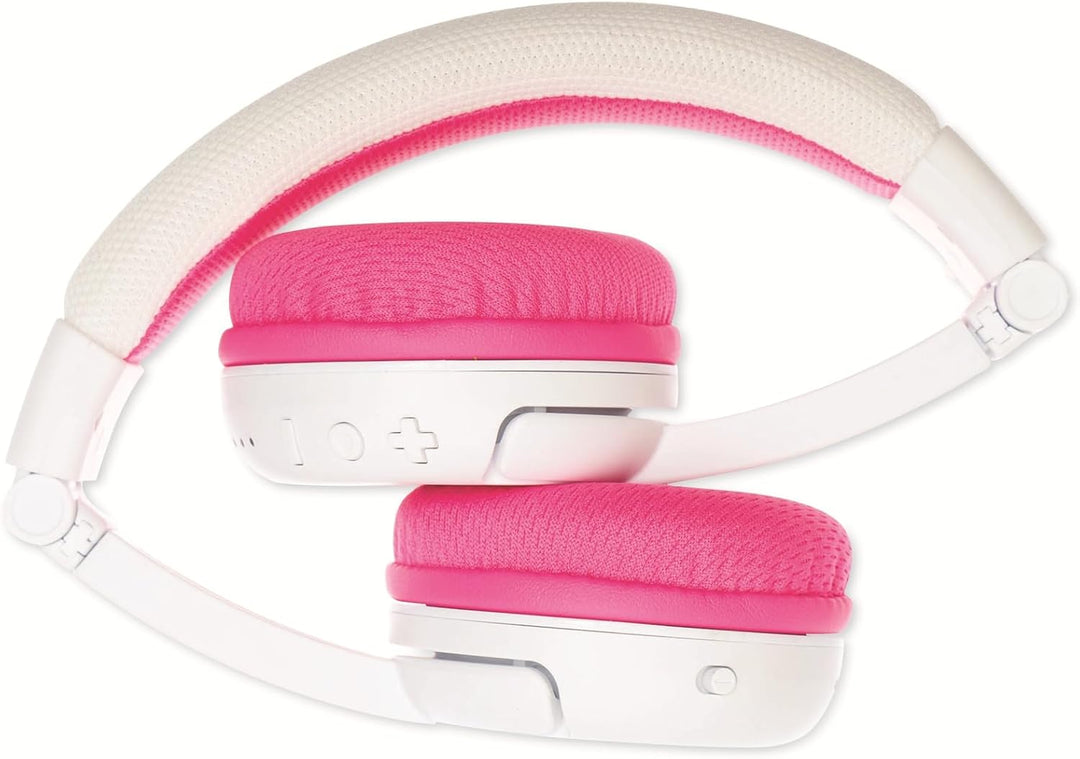 BuddyPhones Kids Headphones Wireless School+ (Pink)