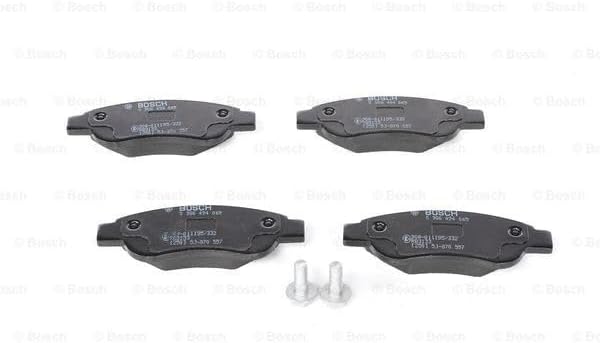 Bosch BP975 Bremsbeläge - Vorderachse - ECE-R90 Zertifizierung - vier Bremsbeläge pro Set