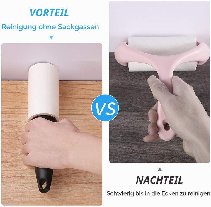 Fusselrolle, Fusselrollen 14 Rollen mit 90 Blatt, Fusselrolle ersatzrolle