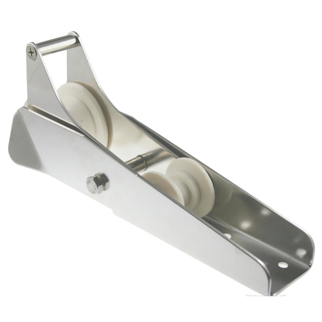 ARBO-INOX Anker Ankerrolle Bugrolle mit Wippe Edelstahl 33cm