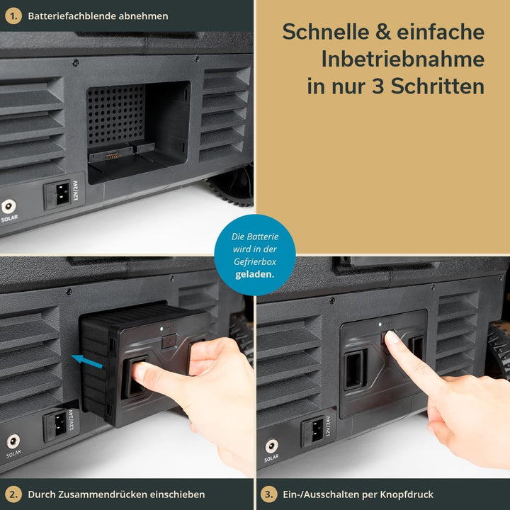 Skandika Gefrierbox Routa Batterie | 15.600 mAh Akku, kompatibel mit Allen Kompressor Kühlboxen Rout