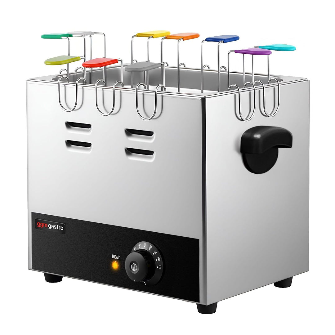 GGM Gastro | EKJ10 | Elektrischer Eierkocher - 2,6 kW - inkl. 10 Eierkörben