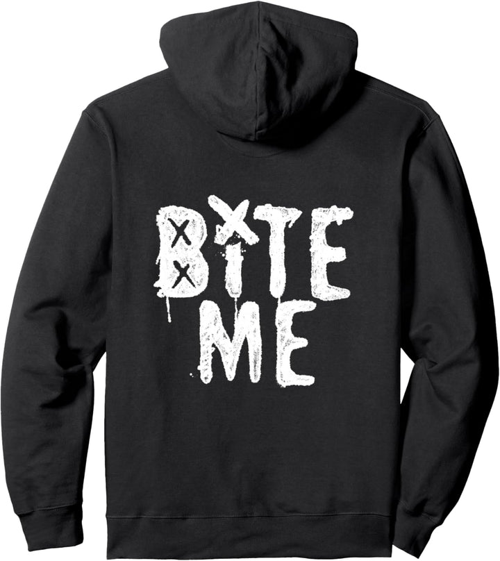 Offizieller Avril Lavigne Bite Me zweiseitig Pullover Hoodie