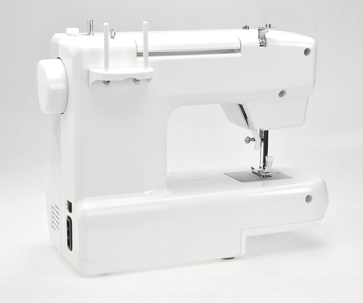 Carina Junior - Mechanische Nähmaschine für Näh-Einsteiger &amp; Anfänger mit Griff, 6 Stichprogrammen,