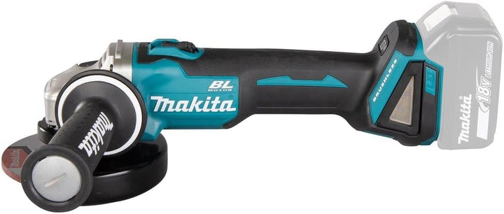 Makita DGA504ZJ Akku-Winkelschleifer, Blau