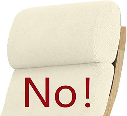 Custom Slipcover The Cotton Poang Stuhlbezug Ersatzbezug ist speziell für IKEA Poang Sesselschoner h