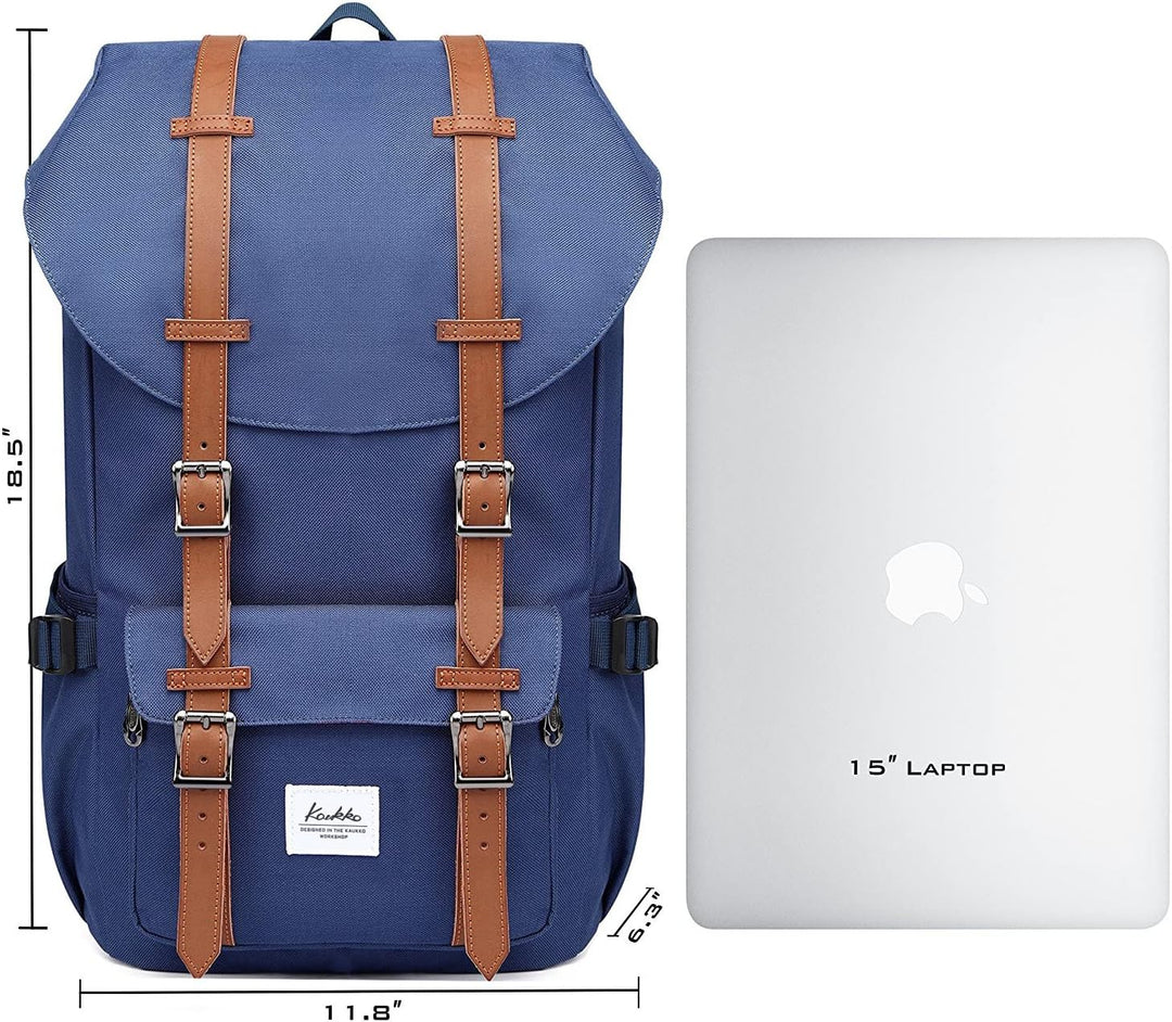 KAUKKO Unisex Ep5 Rucksack 45 x 27 x 17cm (HxBxT) (Nblau 2pcs), 45 x 27 x 17cm (HxBxT) (Nblau 2pcs)