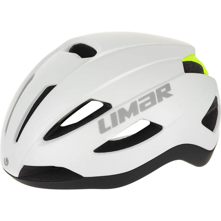 Limar Unisex – Erwachsene Air Master Helme, mattweiss/gelb, One Size