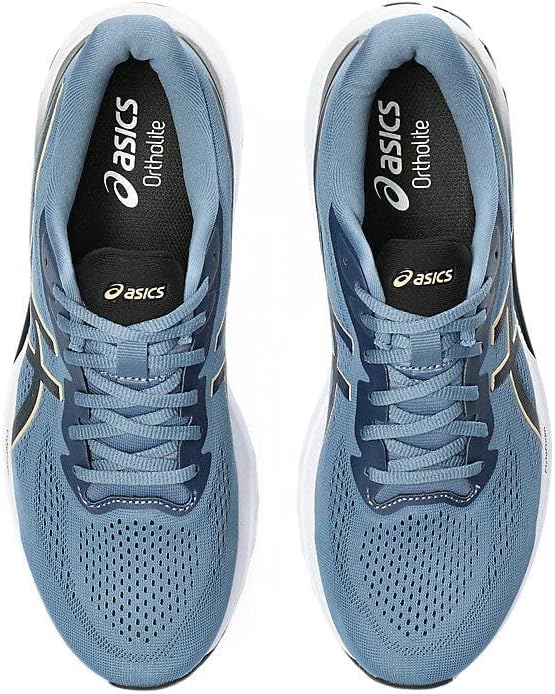 ASICS Herren Gt-1000 12 Sneaker, 50.5 EU Storm Blue Dune